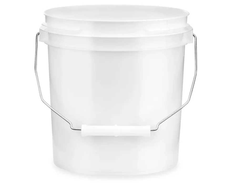 1 Gallon bucket w/ Lid (White)-  29 Norman Ave