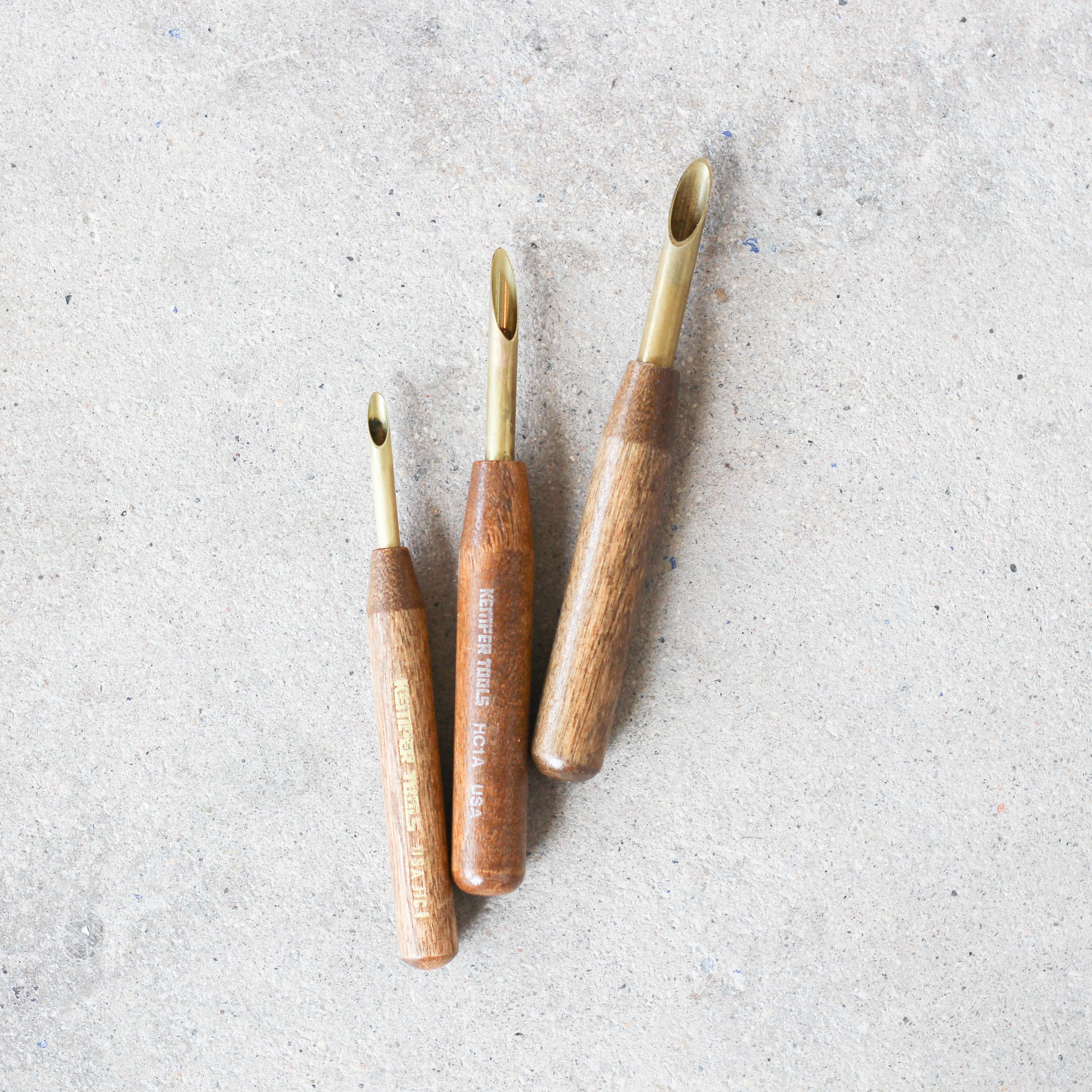 Brass & Wood Hole Cutters-Culver