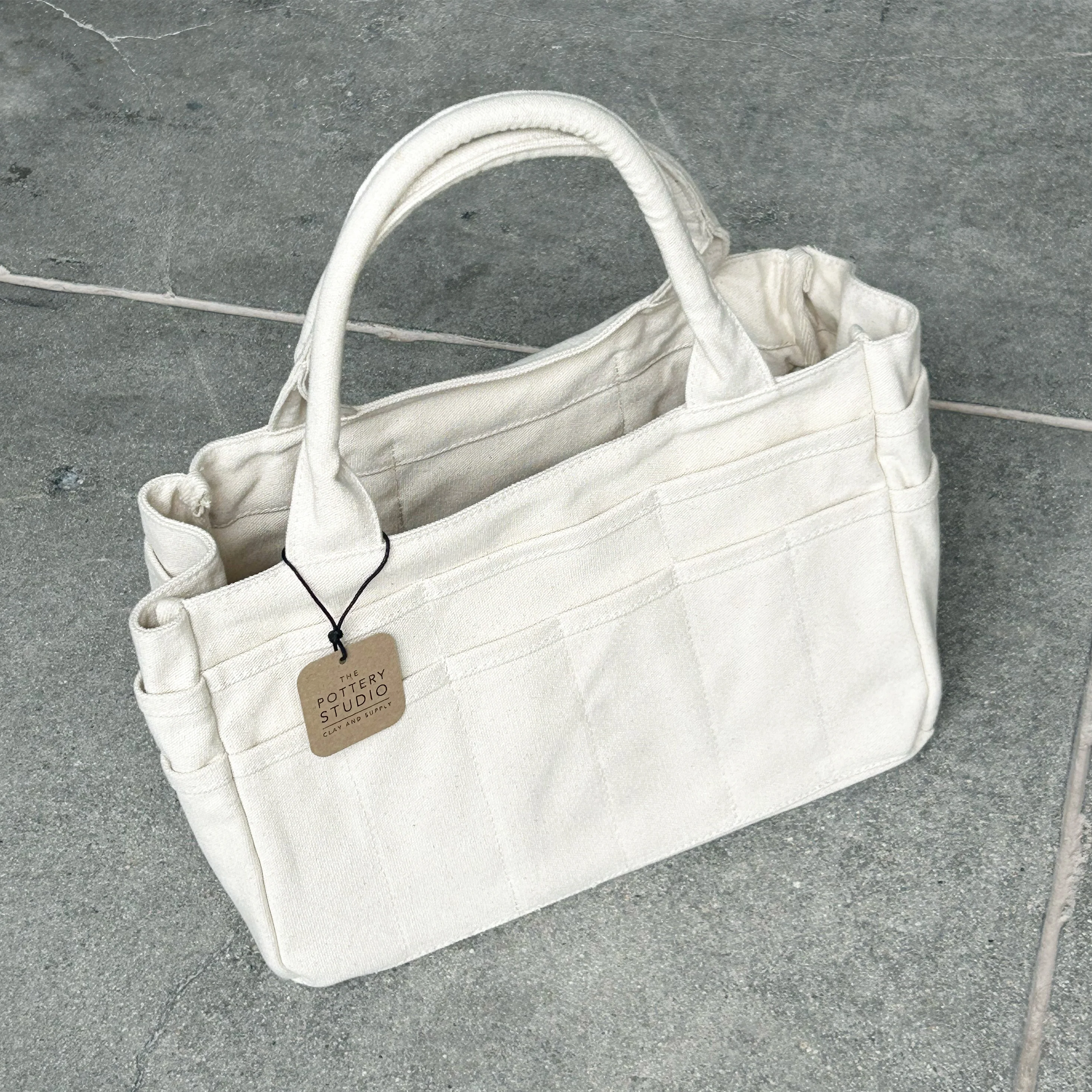 Mid-Weight Potter's Canvas Tool Bag-Costa Mesa