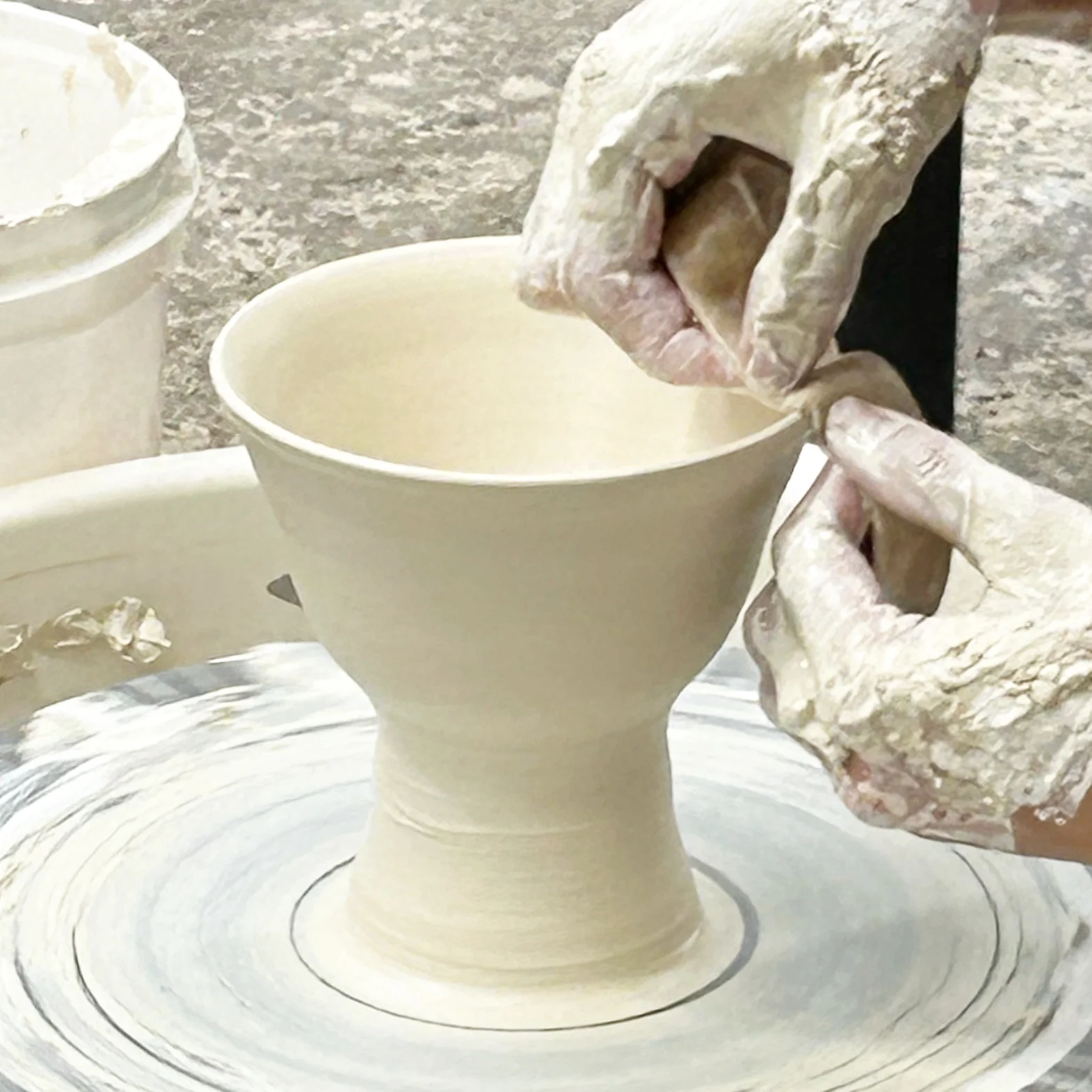 Sherman Oaks July Fridays 11am-1pm: Introduction to Wheelthrowing