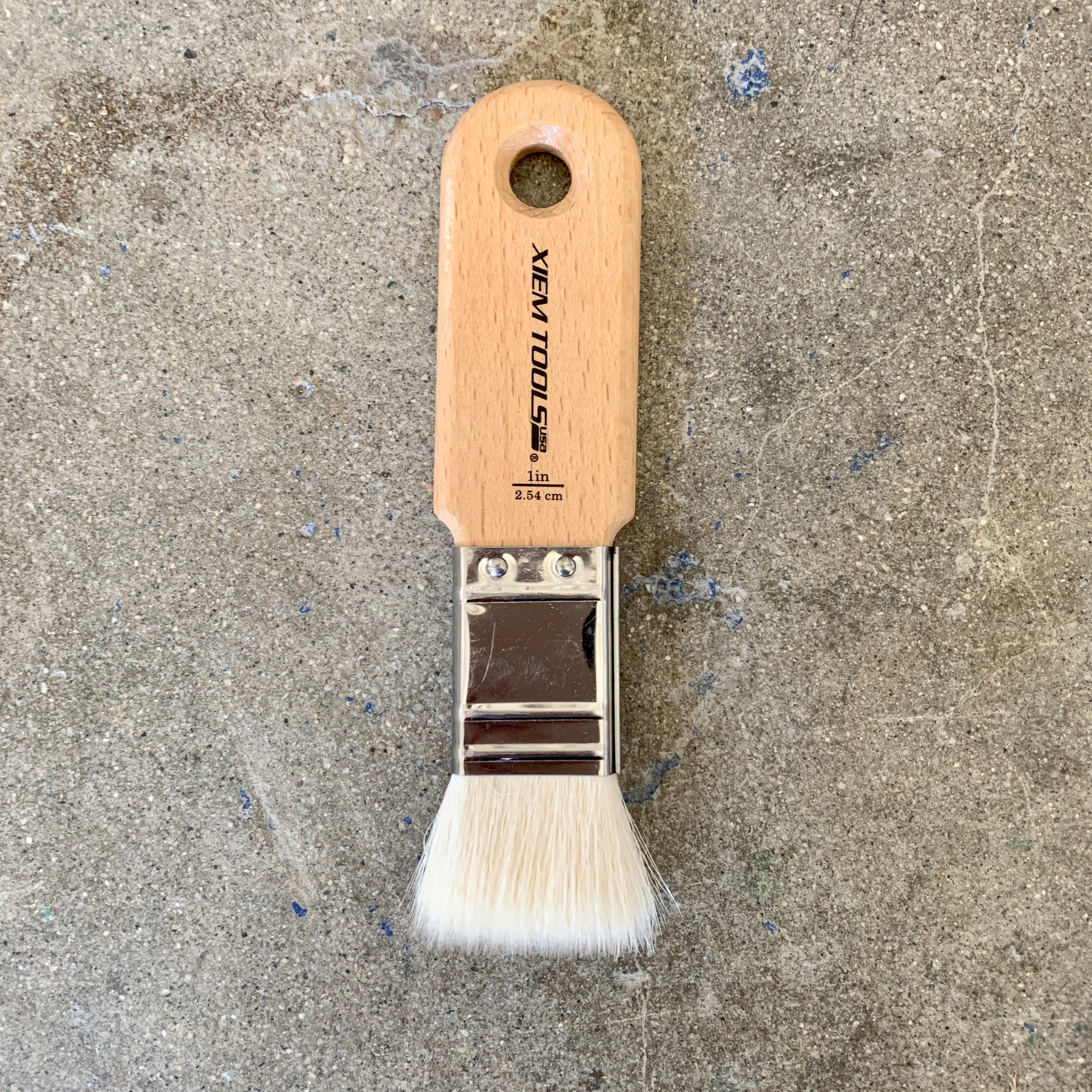 Xiem 1" Short Cut Glaze Brush-Sherman